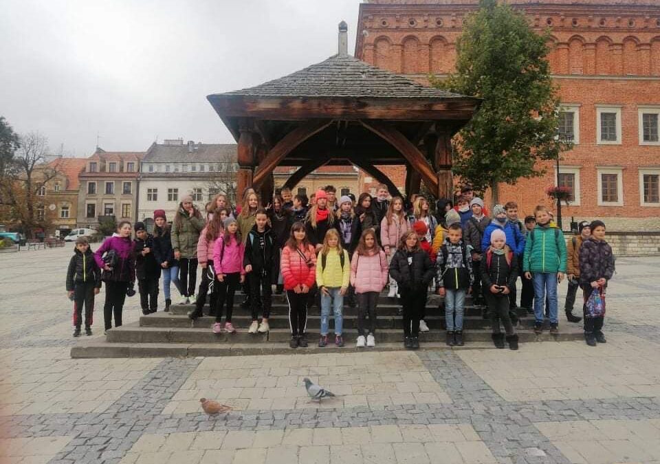 Wycieczka klas V do Sandomierza