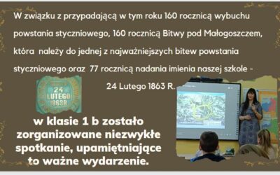 „SPOTKANIE PIERWSZAKÓW  Z HISTORIĄ”